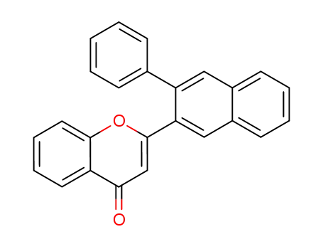 2-(3-phenylnaphth-2-yl)chromone