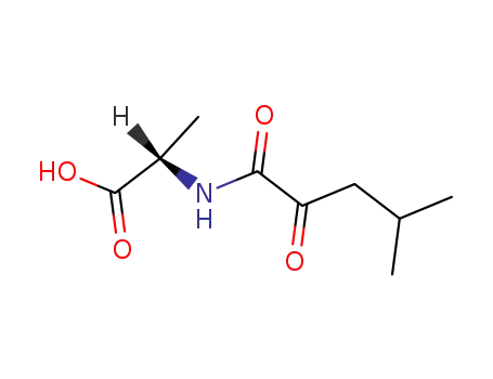(S)-2-(4-Methyl-2-oxo-pentanoylamino)-propionic acid