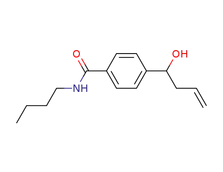 N-butyl-4-(1-hydroxy-but-3-enyl)-benzamide