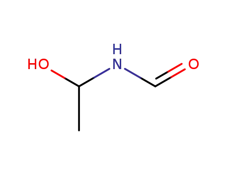 Molecular Structure of 102904-85-8 (N-(1-Hydroxyethyl)formamide)