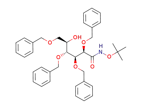 1N-tert-butoxy-2,3,4,6-tetrakis(benzyloxy)-5-hydroxy-(2R,3S,4R,5R)-hexanamide