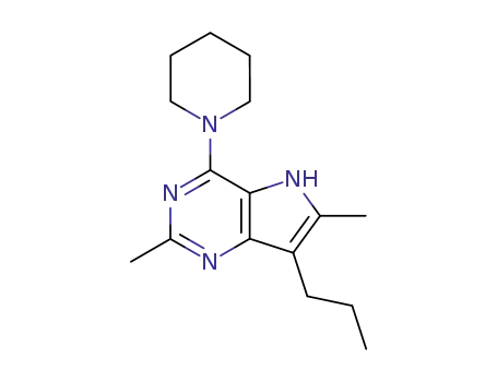 2,6-dimethyl-4-piperidyl-7-propylpyrrolo[3,2-d]pyrimidine