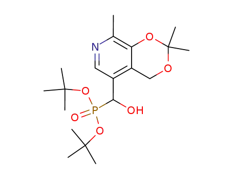 [hydroxy-(2,2,8-trimethyl-4H-[1,3]dioxino[4,5-c]pyridin-5-yl)methyl]phosphonic acid di-tert-butyl ester