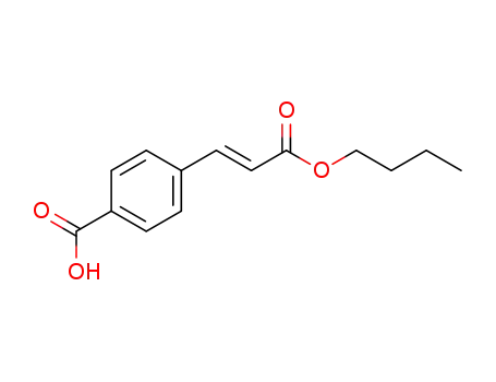 (E)-4-(3-butoxy-3-oxoprop-1-enyl)benzoic acid