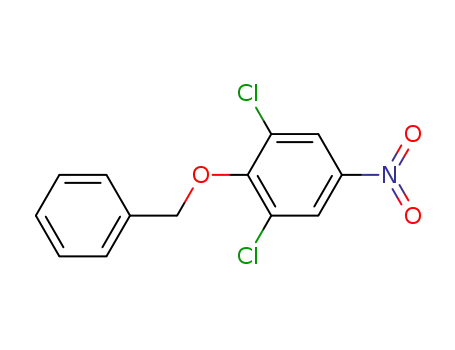 2-(benzyloxy)-1,3-dichloro-5-nitrobenzene