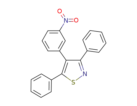 3,5-diphenyl-4-(3-nitrobenzene)isothiazole