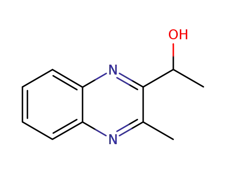 Molecular Structure of 104217-24-5 (2-Quinoxalinemethanol,-alpha-,3-dimethyl-(6CI))