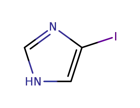 Molecular Structure of 71759-89-2 (4-Iodoimidazole)