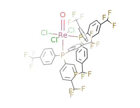 oxotrichlorobis(tris(p-(trifluoromethyl)phenyl)phosphine)rhenium(V)
