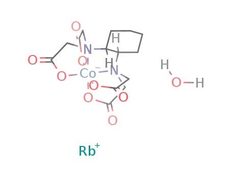 rubidium trans-1,2-cyclohexanediaminetetraacetatocobaltate(III) monohydrate