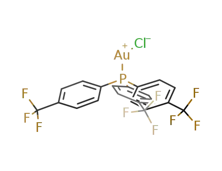 [tris(para(trifluoromethyl)phenyl)phosphine]gold(I) chloride