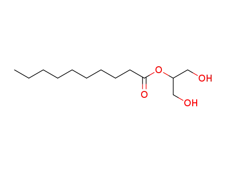 Molecular Structure of 3376-48-5 (2-O-Decanoylglycerol)