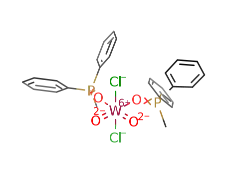 WCl2(O)2(methyl(diphenyl)phosphine oxide)2