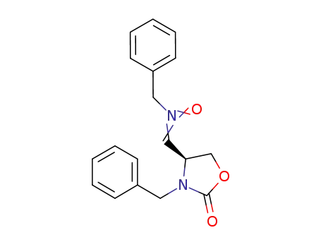 (4S)-3-benzyl-2-oxo-1,3-oxazolidine-4-methylidenbenzylamine-N-oxide