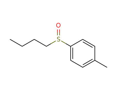 Molecular Structure of 30506-35-5 (Benzene, 1-(butylsulfinyl)-4-methyl-)