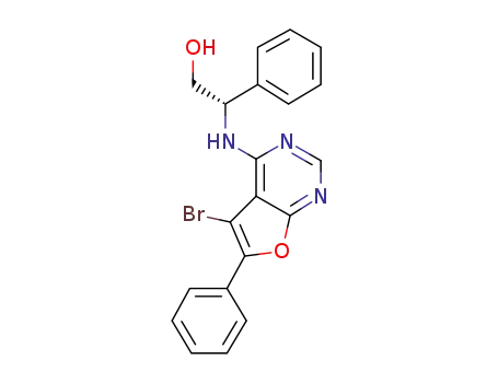 (2S)-2-[(5-bromo-6-phenylfuro[2,3-d]pyrimidin-4-yl)amino]-2-phenylethanol