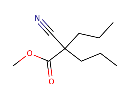 methyl 2-cyano-2-propylpentanoate