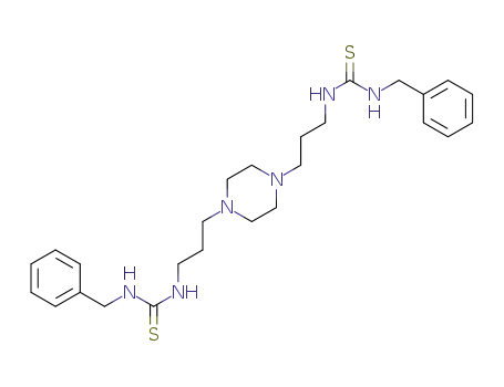 N,N'-bis[3-(N'-benzylthioureido)propyl]piperazine