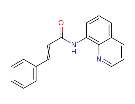 3-phenyl-N-(quinolin-8-yl)acrylamide