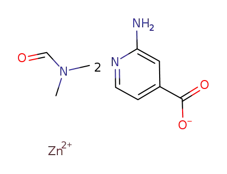 Zn(2-aminoisonicotinate)2*(N,N-dimethylformamide)