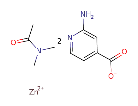 Zn(2-aminoisonicotinate)2*(N,N-dimethylacetamide)