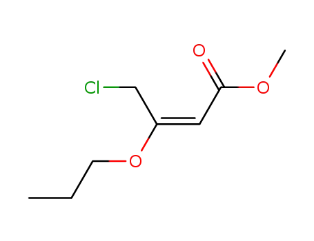 methyl (E)-4-chloro-3-propoxy-2-butenoate
