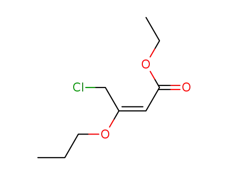 ethyl (E)-4-chloro-3-propoxy-2-butenoate