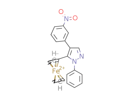 5-ferrocenyl-4-(3-nitrophenyl)-1-phenyl-1H-pyrazole