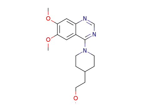 4-(4-(2-(λ1-oxidaneyl)ethyl)piperidin-1-yl)-6,7-dimethoxyquinazoline