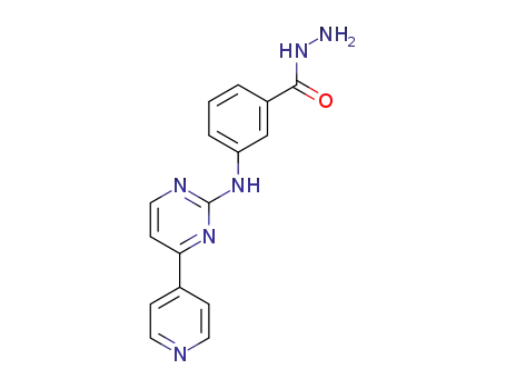 3-((4-(pyridin-4-yl)pyrimidin-2-yl)amino)benzohydrazide