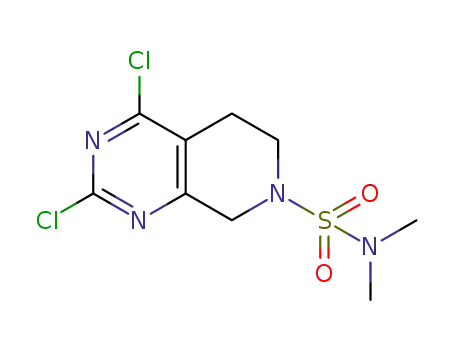 2,4-dichloro-N,N-dimethyl-5,8-dihydropyrido[3,4-d]pyrimidine-7(6H)-sulfonamide