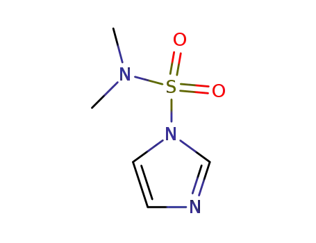 Molecular Structure of 78162-58-0 (IMIDAZOLE-1-SULFONIC ACID DIMETHYL AMINE)
