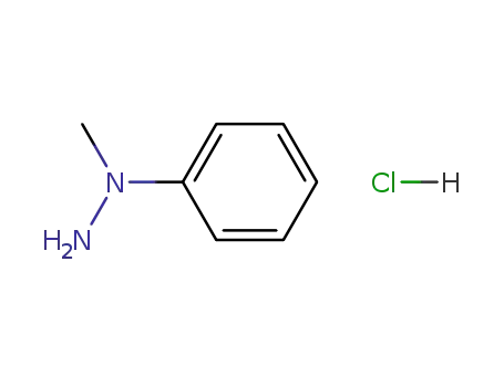 Molecular Structure of 39232-92-3 (Hydrazine, 1-methyl-1-phenyl-, monohydrochloride)