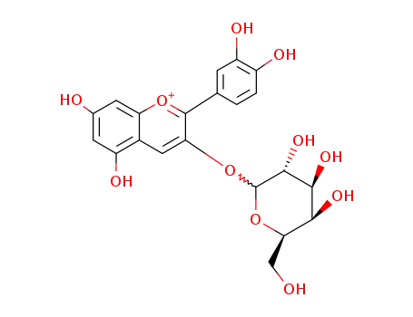 cyanidin 3-O-D-galactoside