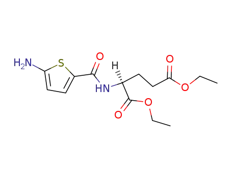 N-(5-aminothiophene-2-carbonyl)-L-glutamic acid diethyl ester