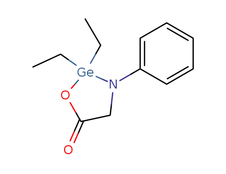 diethyl-2,2 germa-2 phenyl-3 oxazolidone