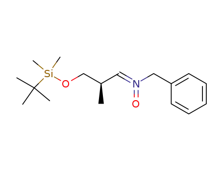 (R)-(-)-N-(3-t-butyldimethylsilyloxy-2-methylpropylidene)benzylamine N-oxide