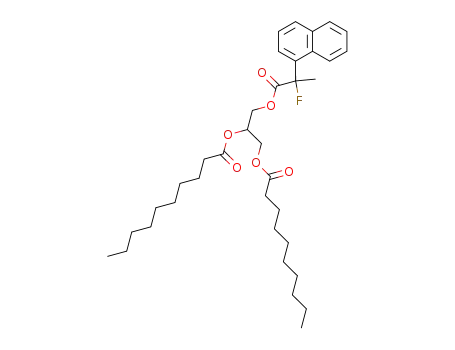 Decanoic acid 1-decanoyloxymethyl-2-(2-fluoro-2-naphthalen-1-yl-propionyloxy)-ethyl ester