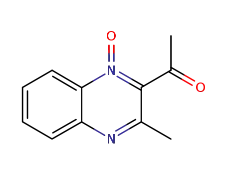 2-Acetyl-3-methylquinoxaline 1-Oxide