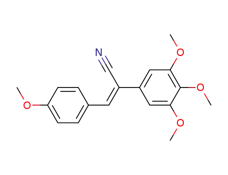 (Z)-2-(3,4,5-trimethoxyphenyl)-3-(4-methoxyphenyl)acrylonitrile