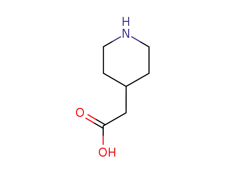 Molecular Structure of 51052-78-9 (4-PIPERIDINEACETIC ACID HYDROCHLORIDE)