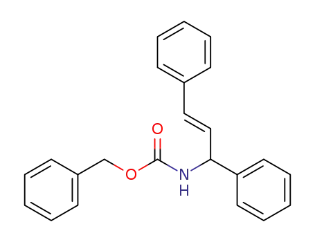 (R/S)-N-benzyloxycarbonyl-1,3-diphenylprop-2-en-1-ylamine