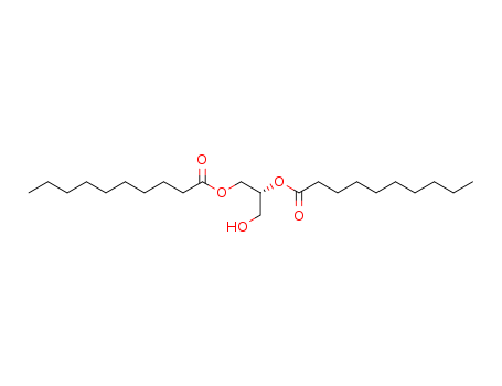 Molecular Structure of 172588-12-4 (Decanoic acid, (1R)-1-(hydroxymethyl)-1,2-ethanediyl ester)