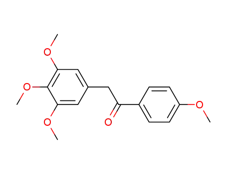 1-(4-methoxyphenyl)-2-(3,4,5-trimethoxyphenyl)ethane-1-one