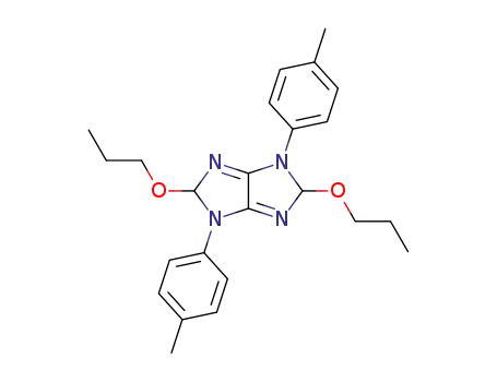 2,5-Di-n-propoxy-1,4-di-p-tolyl-1,2,4,5-tetrahydroimidazo[4,5-d]imidazole