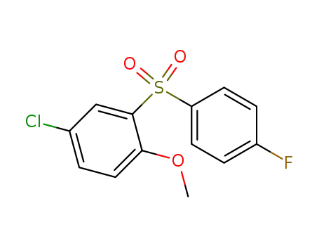 4-Chloro-2-(4-fluoro-benzenesulfonyl)-1-methoxy-benzene