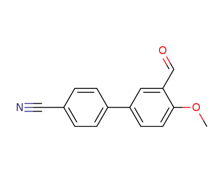 3'-formyl-4'-methoxybiphenyl-4-carbonitrile