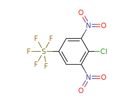 1-chloro-2,6-dinitrobenzene-4-(pentafluorosulfanyl)benzene