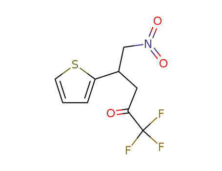 1,1,1-trifluoro-5-nitro-4-(2-thienyl)pentan-2-one