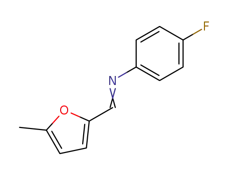 (4-Fluoro-phenyl)-[1-(5-methyl-furan-2-yl)-meth-(E)-ylidene]-amine